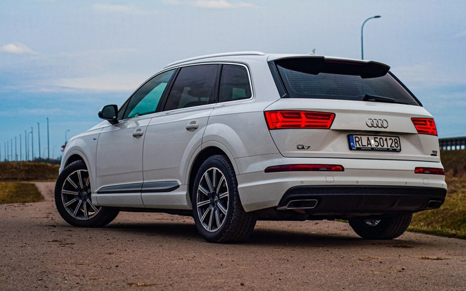 Audi Q7 cena 171500 przebieg: 185990, rok produkcji 2017 z Łańcut małe 704